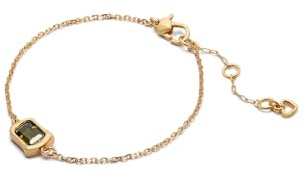 Kate Spade New York Molten Glass Sltr Bclt (Green/Gold)