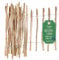Creative Home Staketenzaun 70cm hoch und 5m lang | Haselnusszaun | Rollzaun | Lattenabstand 3-5 cm | Gartenzaun Holz Holzzaun | Zaun Garten Ideal als Rasenkante Blumenbeet Umrandung aus Haselnuss