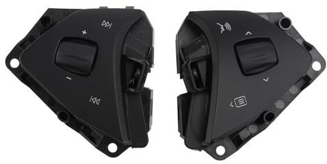 MAD HORNETS Left+Right Steering Wheel Audio Voice Control Button Passend für Tesla Model S X 16-20