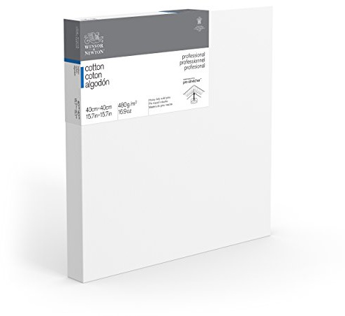 Winsor & Newton 40 x 40 cm Professional Cotton Deep Edge Canvas (Pack of 1)