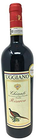 Uggiano Chianti Riserva ‘Fagiano’ (Case of 6x75cl), Italien/Toscana, Rotwein (GRAPE SANGIOVESE 90%, CANAIOLO 10%)