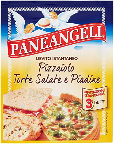 3x Paneangeli Lievito Pizzaiolo Torte Salate e piadine istant hefe Mischung 3x15g