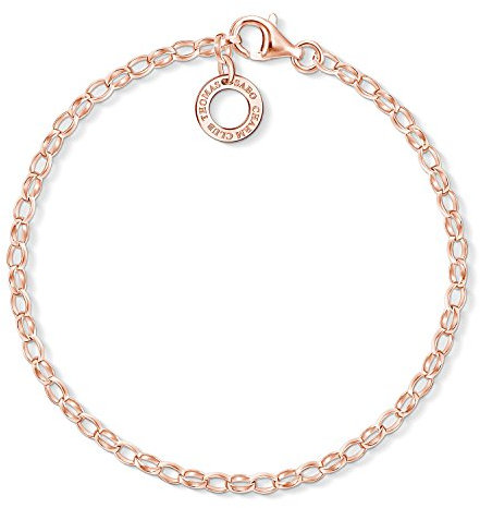 Thomas Sabo Damen Charm-Armband Classic Charm Club 925 Sterling Silber X0243-415-40