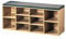 HTI-Line Schuhbank Katja Bank, Regal, Schuhregal, Sitzkissen