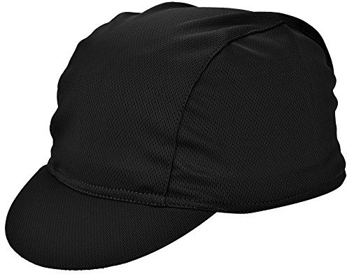 Alomejor Radsportkappe Atmungsaktive Outdoor-Sport-Sonnenhüte Schnelle trockene Radsport-Sonnenhüte für das Sportreiten(Schwarz)