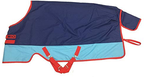 Horseware Amigo Mio Turnout lite Dark Blue/Aqua Regendecke (125)