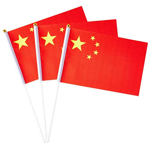 Mflagperft China-Flaggen Chinesische Flaggen Chinesische Flagge Dekoration China Hand Held Flag