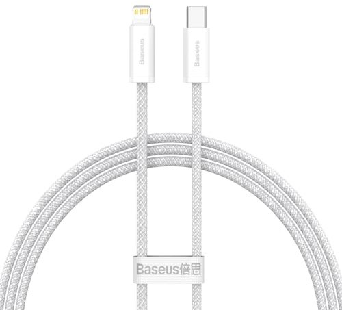 Baseus Typ C für Apple Lightning 8 Pinos Pd20W Power Delivery Dynamic Series Cald000002 1M Branco