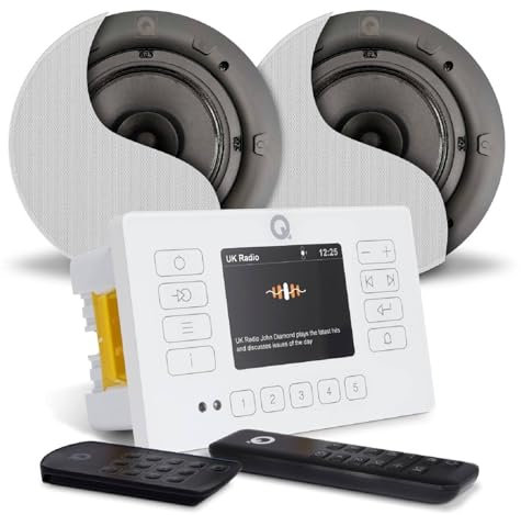 Q ACOUSTICS E120 Qi65CB Bundles (E120 White + 2 Qi65CB Speakers)