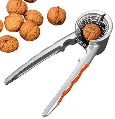 scalingscal Casse Noix Casse Noix Multifonction avec Poignée Antidérapante Casse Noix et Noisettecasse Casse Noix Conique Casse Noix en Métal pour Noix de Pécan, Noisettes, Amandes, Fruit de Mer