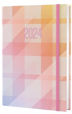 Collins Amara 2024 Terminplaner A5 Wochenansicht, Terminplaner und Organizer für Büro, Arbeit, Persönlich und Zuhause - Januar bis Dezember 2024 - Wochenplaner - Rosa - AM153.50-24 10