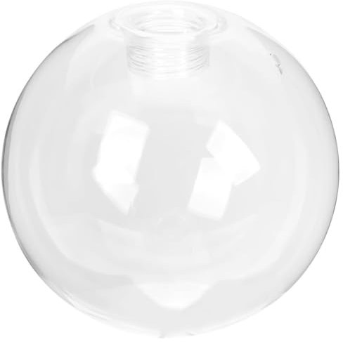 Operitacx Verre Globe Abat-Jour De Remplacement Clair Rond G9 15Cm Lumière Couverture Sphère Balle Abat-Jour Pour Luminaires Appliques Murales Lustre Pendentif Lumière