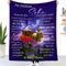 UOOYAA Kuscheldecke Flauschige Personalisierte Geschenke Decke für Meinen Sohn, Super Weiche Flanelldecke Wohndecke für Sohn von Mama, Positive Ermutigung und Liebe Sohn Fleecedecke, Deutsch