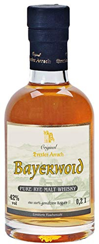 Drexler Bayerwoid | Pure Rye Malt Whisky | Destilliert 08/2016 - Abgefüllt 05/2024 | 0,2 l. Flasche