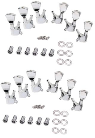 TOYANDONA 12pcs Acoustic Guitar Tuner Clip String Winder for Acoustic Electric Guitar Tuning Machines