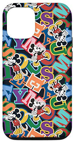 iPhone 13 Pro Disney Mickey Mouse Varsity Letter Print Case