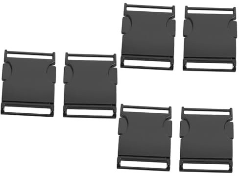 VALICLUD 6stücke Zwei Zinklegierungs-schnallen Für Kleidung Rucksack Und Gürtel Verstellbar Und Leicht Für Taschen Und Gepäck Innendurchmesser Langlebig Und Praktisch