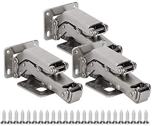 Respicefinem Bisagras De Cierre Suave 20. 0×12. 0×7. 0 Las Bisagras De Las Puertas 165 180 Grados De Las Bisagras De La Puerta De Armario De Cocina Oculta Con Tornillo De Cierre Suave Con Bisagras
