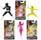 Power Rangers Limited Edition 2.5 Mini Figures - Black, Pink, & Yellow Rangers - Set of 3 Action Figures