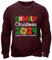 Weihnachtspulli Herren 3D Druck Lustige Funky Sweatshirt Warm Weihnachtspullis Strickpullover Ugly Christmas Sweater Weihnachtssweater Große Größen Casual Christmas Sweater