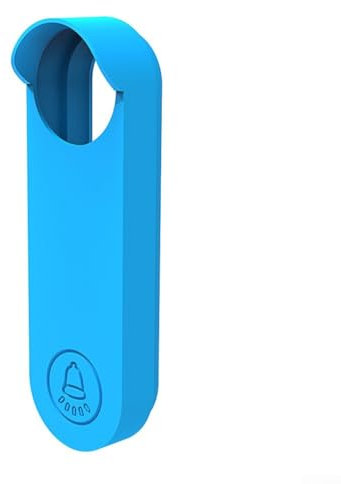 2 custodie in silicone per campanello wireless Nest contro intemperie e usura (blu)
