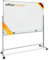 OfficeMarshal Magnetisches Whiteboard 120x220cm mit Alurahmen und abnehmbare Stiftablage für Büro, Heim und Schule, Magnettafel kratzfest und trocken abwischbar | Magentboard (Stanford)