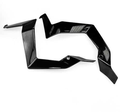 YDADV - Paravento laterale per Honda X-ADV 750 2025, deflettori gambe inferiori con sistema di bloccaggio (nero lucido)