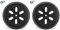 Plateau Ponceuse à 6 Trous Base De Poncage 6 Pouces Disque De PonçAge Compatible Avec Gex 150, Gex 150 Ac, Gex 150 Turbo,Accessoires Pour Ponceuses (1)