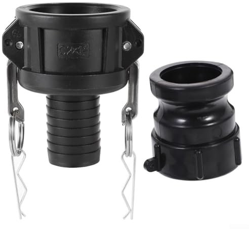 IBC Container Quick Connect Fittings 60 mm Cam Lock Fitting und 25 mm Schlauchverbinder Set
