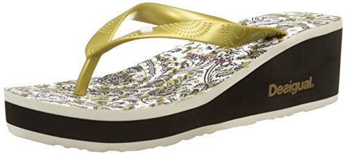 Desigual Damen Lola Save The Queen Sandalen, Schwarz (Black 2000), 40 EU