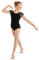 Bloch Mirella Girls Soft Mesh Cap Sleeve Dance Leotard