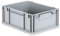 aidB Eurobox NextGen Economy, Griffe geschlossen, 400x300x170mm, 1 St, grau