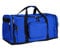 MONZANA® Reisetasche 90L 70x35x35cm Schultergurt Pad Abnehmbar Verstellbar Front & Seitenfächer Standfüße Weekender Duffelbag Sporttasche Blau