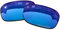 OOWLIT Ersatzgläser kompatibel mit Oakley Jupiter Squared Sonnenbrille, Blau (Ice Combine8™ Polarized), Einheitsgröße