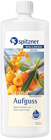 SPITZNER Saunaaufguss Sanddorn Wellness 1000 Milliliter