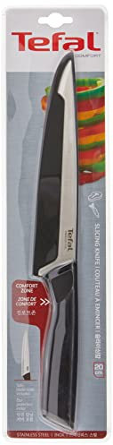 Tefal Cuisine Comfort – Couteau, 20 cm, Couleur Noir