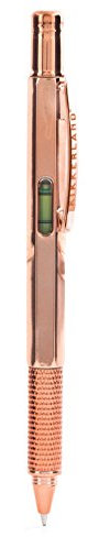 Kikkerland 4356 - Penna 3 in 1, in rame