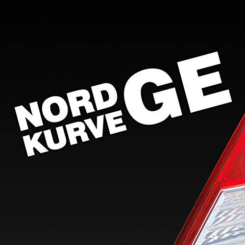 Hellweg Druckerei Nordkurve Fans GE Fussball Gelsenkirchen Auto Aufkleber Sticker Heckscheibenaufkleber