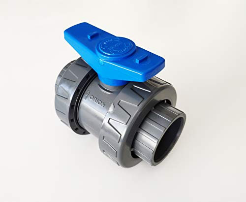 Vanne Interplast 50mm à coller double union démontable 5cm / 50 mm PN16 PVC PRESSION Piscine