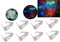EEkiiqi Rainbow 10 Packungen Herzen Feuerwerk 3D Beugung Brille Karton 3D Brille Spezialeffekt für Outdoor Musik Party Bar Feuerwerk Display Urlaub Lichter Club Konzert Lichter (10 Packungen)