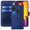 FMPCUON Hülle für Huawei P20 Lite/Nova 3E Handyhülle [Standfunktion] [Kartenfach] [Magnetverschluss] Tasche Flip Case Schutzhülle lederhülle klapphülle für Huawei P20 Lite/Nova 3E Blau