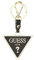 Guess Saffiano Keyring, Schlüsselanhänger, Schwarz