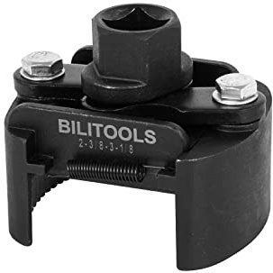 BILITOOLS Clé Filtre à Huile Universelle 60-80mm, Voiture Vidange