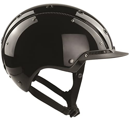 Casco Reithelm Champ-3 Plus schwarz Glanz M (56-58cm)