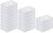 PROREGAL SuperSparSet 20x Transparenter Eurobehälter BasicLine mit geschlossenem Griff | HxBxT 7x20x30cm | 2,9 Liter | Eurobox, Transportbox, Transportbehälter, Stapelbehälter
