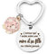 BOMEON Cadeau Maman,Porte Clef Maman,Cadeau Noël Maman, Cadeau De Noel Pour Maman,Cadeau Anniversaire Maman,Cadeau Pour Maman,Idee Cadeau Maman,Cadeau Personnalisé Maman,Cadeau Fete Des Meres