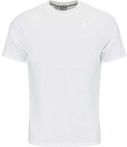 HEAD Herren Tennisshirt Performance Print perf m-weiß L