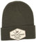 Surf Monkey Strickmütze - Beanie Herren/Damen recycelt - Einheitsgröße - Winter/Herbst Mütze, olivgrün, One size