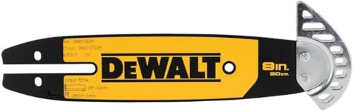 DeWALT Ersatzschwert DT20694-QZ für Akku Kettensäge DCMPS520 20cm Ersatzschwert mit Metallschutzvorrichtung