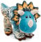 NICI Kuscheltier Dino Cerastupsy 30cm - Flauschiges Dino Kuscheltier zum Kuscheln und Liebhaben, Dino Stofftier aus recycelten Materialien – 49467, Blau